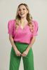 Imagen de Blusa Cuello V Pink