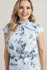 Imagen de Blusa Cuello Alto Estampada       (Exclusiva Pagina)