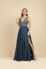 Imagen de Maxi Dress Blusa Brillo Falda Seda
