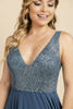 Imagen de Maxi Dress Blusa Brillo Falda Seda