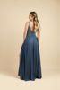 Imagen de Maxi Dress Blusa Brillo Falda Seda