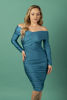 Imagen de Vestido Off Shoulder Manga Larga           (Exclusivo pagina)