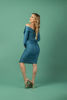 Imagen de Vestido Off Shoulder Manga Larga           (Exclusivo pagina)