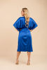 Imagen de Vestido Satin Cuello V                                               (Exclusivo Pagina)