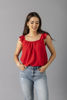 Imagen de Blusa Ruffles Mangas                              (Exclusiva Pagina)