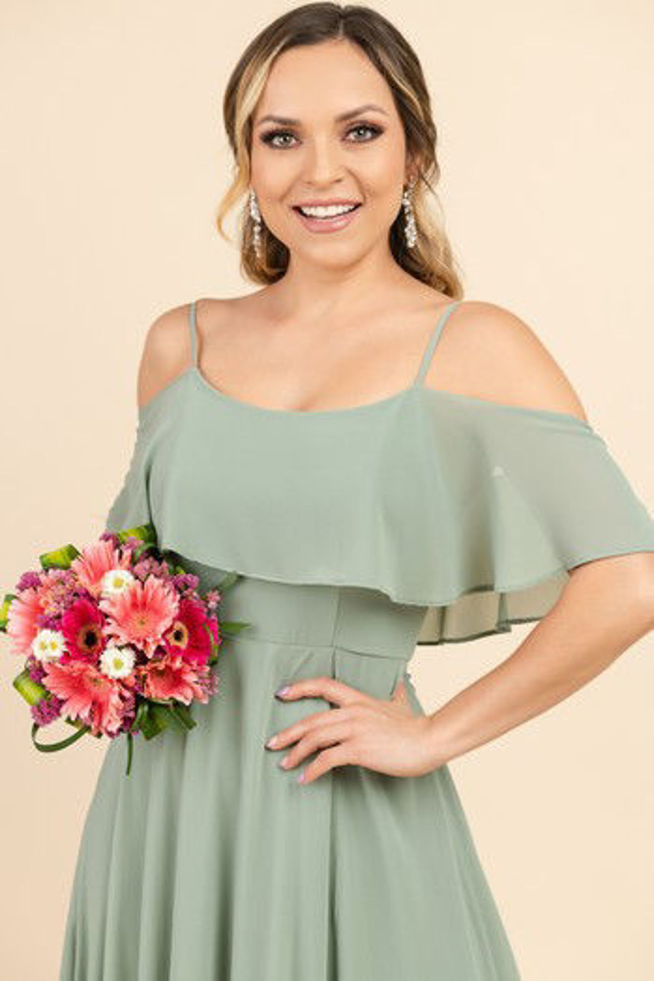 Imagen de Maxi Dress Off Shoulder                                               (Exclusivo Pagina)