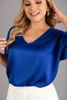 Imagen de Blusa Cuello V Manga Corta     (Exclusivo Pagina)