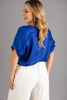 Imagen de Blusa Cuello V Manga Corta     (Exclusivo Pagina)