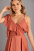 Imagen de Vestido Asimetrico Ruffles                                           (Exclusivo Pagina)