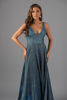 Imagen de Vestido Blusa Piedreria, Falda Brillo