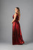 Imagen de Vestido Metálico Cuello V Profundo
