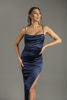 Imagen de Vestido Tirantes Satín          (Exclusivo Pagina)