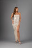 Imagen de Maxi Dress Lentejuelas Tirantes, Detalle Espalda     (Exclusivo Pagina)