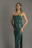 Imagen de Maxi Dress Lentejuelas Tirantes, Detalle Espalda     (Exclusivo Pagina)