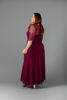 Imagen de Maxi Dress Blusa Encaje Manga Manga 3/4