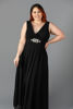 Imagen de Maxi Dress Escote En V, Accesorio Metal