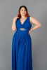 Imagen de Maxi Dress Escote En V, Accesorio Metal