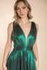 Imagen de Vestido Metálico Cuello V Profundo