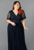 Imagen de Vestido Blusa Encaje Plisado