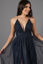 Imagen de Maxi Dress Tull Brillo Cuello V Profundo.     (Exclusivo Pagina)