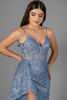 Imagen de Maxi Dress Brillo, Vuelo Falda