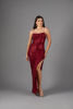 Imagen de Maxi Dress Lentejuelas Tirantes, Detalle Espalda     (Exclusivo Pagina)