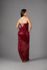 Imagen de Maxi Dress Lentejuelas Tirantes, Detalle Espalda     (Exclusivo Pagina)