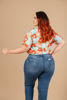 Imagen de Blusa Print Floral Cuello V       (Exclusiva Pagina)