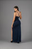 Imagen de Maxi Dress Brillo Con Abertura Falda