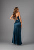 Imagen de Maxi Dress Satin Estilo Corse, Detalle Espalda