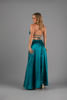 Imagen de Maxi Dress Satin, Espalda Descubierta, Falda Amplia