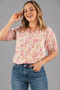 Imagen de Blusa Estampada Cuello V       (Exclusiva Pagina)