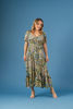 Imagen de Vestido En Rayon Floral, Cruzado Blusa            (Exclusivo Pagina)