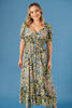 Imagen de Vestido En Rayon Floral, Cruzado Blusa            (Exclusivo Pagina)