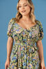 Imagen de Vestido En Rayon Floral, Cruzado Blusa            (Exclusivo Pagina)