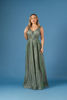 Imagen de Maxi Dress Brillo Cuello V