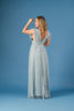 Imagen de Maxi Dress Tull Brillo Cuello V Profundo