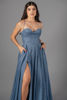 Imagen de Vestido Corse Falda Amplia, Con Brillo