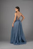 Imagen de Vestido Corse Falda Amplia, Con Brillo