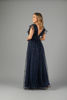 Imagen de Maxi Dress Tull Brillo Cuello V Profundo