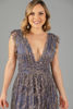 Imagen de Maxi Dress Cuello V Profundo Brillo