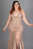Imagen de Maxi Dress Brillo Cuello V              (Esclusivo Pagina)
