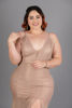 Imagen de Maxi Dress Brillo Cuello V              (Esclusivo Pagina)