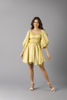 Imagen de Vestido Satin off Shoulder, Falda Campana       (Exclusivo Pagina)