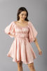 Imagen de Vestido Satin off Shoulder, Falda Campana       (Exclusivo Pagina)