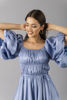 Imagen de Vestido Satin off Shoulder, Falda Campana       (Exclusivo Pagina)