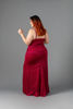 Imagen de Vestido Tirante Drapeado Talla Plus                    (Exclusivo Pagina)