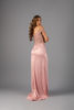 Imagen de Maxi Dress estilo Corse, Blusa Encaje, Falda Satin