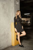 Imagen de Vestido Tejido Cuello Alto