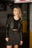 Imagen de Jacket Cuerina Taches     (Exclusiva Pagina)